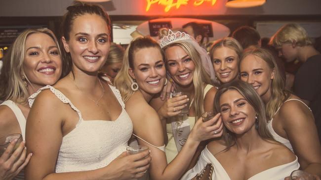 A hens night at Woody's Surf Shack, Byron Bay. Picture: Rusty Miller/Woody's Surf Shack website