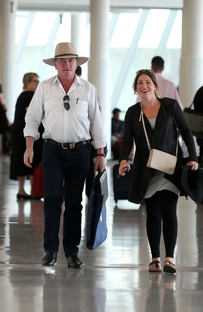 Barnaby Joyce says it was his partner Vikki Campion’s decision to accept money for their interview. Picture: Kym Smith