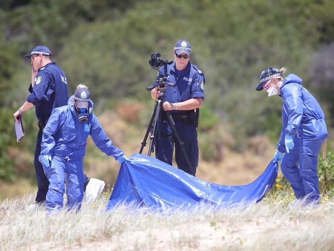 Police still don’t know how the baby girl found dead at Maroubra Beach came to be abandoned. Pic: Cameron Richardson