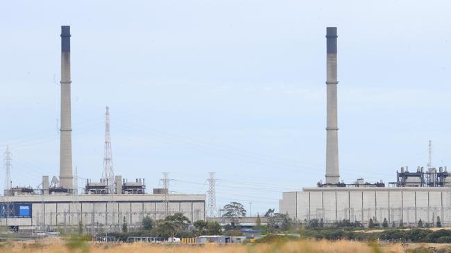 The gas-fired Torrens Island power station. Picture: Greg Higgs