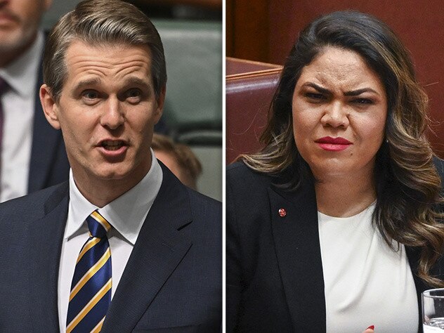 Andrew Charlton and Jacinta Nampijinpa Price