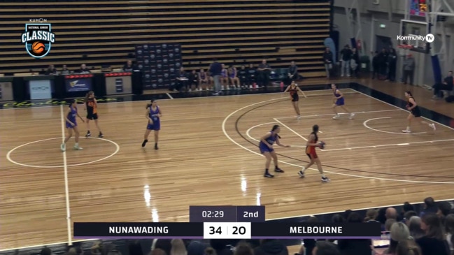 Replay: National Junior Classic - Nunawading v Melbourne Tigers (U14 girls)