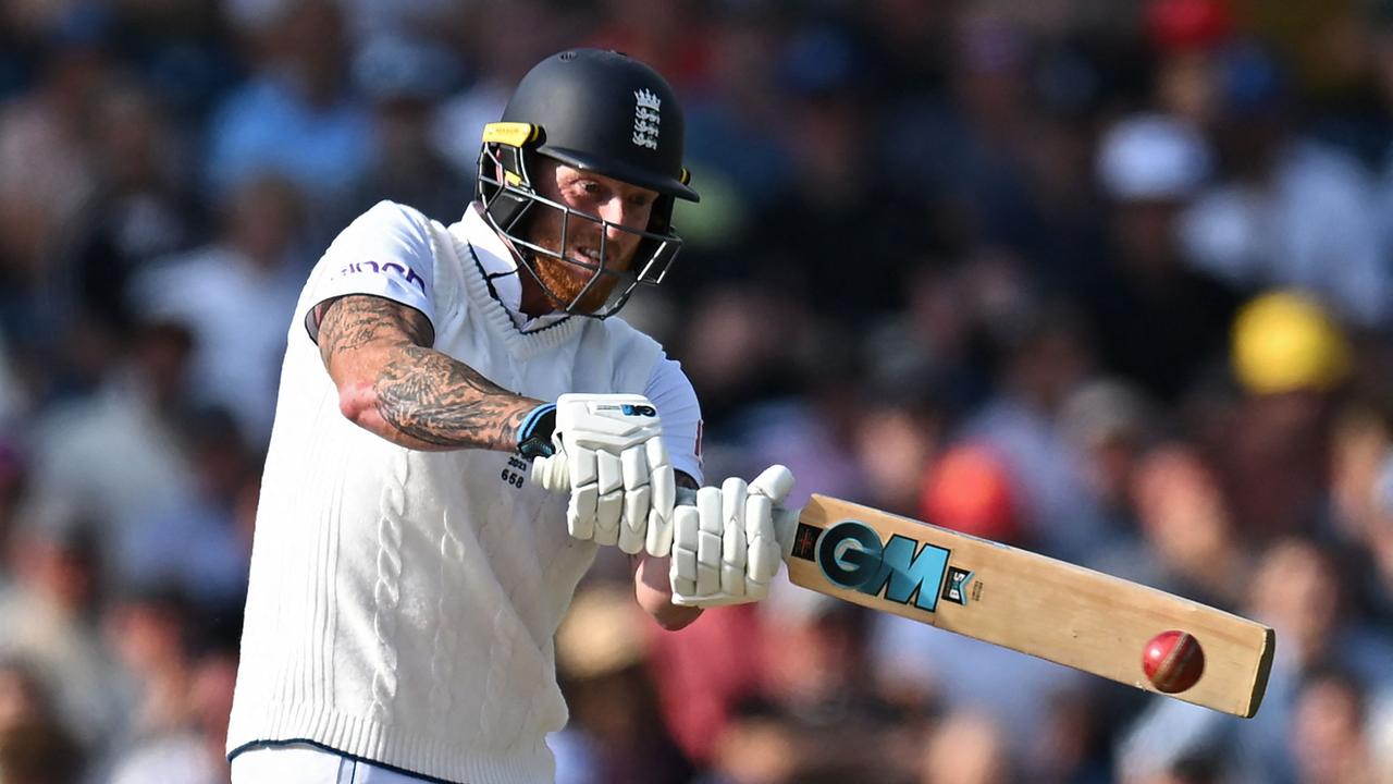 Stokes’ approach this series has been criticised as “a self-protective cowardice masquerading as bravery.” (Photo by Oli SCARFF / AFP)