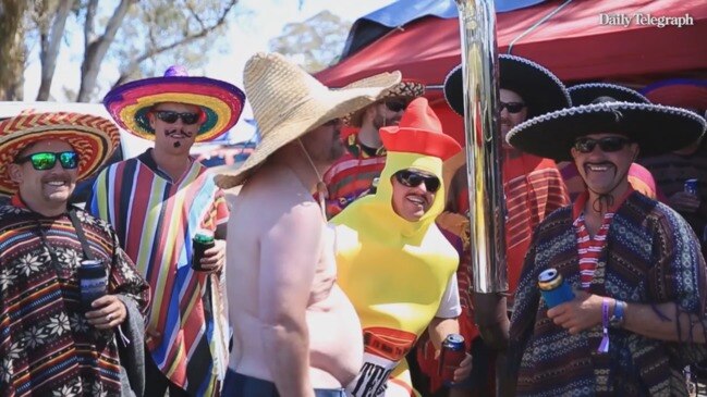 The wild scenes of the Bathurst 1000