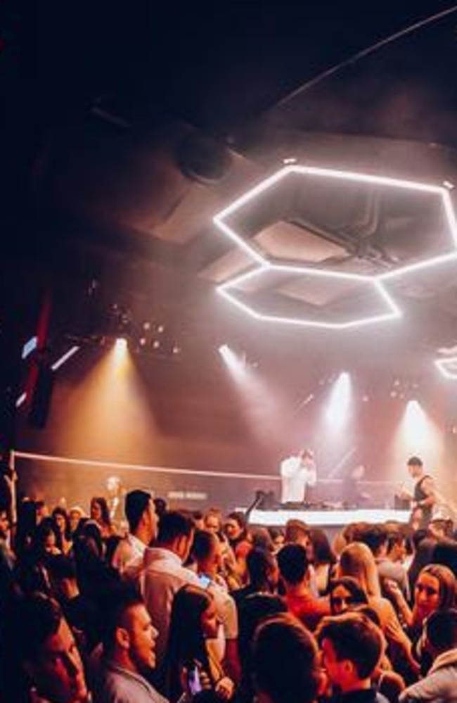 Patrons at the Love Machine nightclub in Prahran