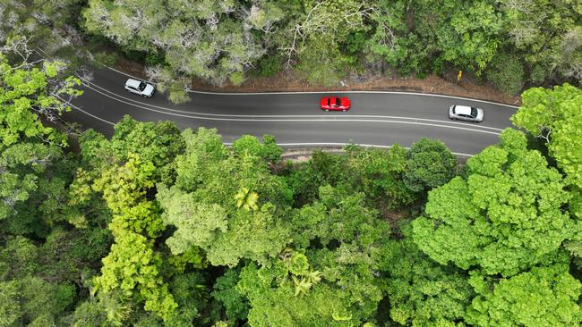 An alternative route between Cairns and the Atherton Tablelands would have several economic benefits, economist Bill Cummings says. Picture: Brendan Radke