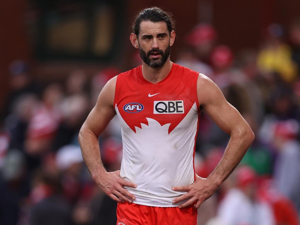 There are no plans to rest Swans ruckman Brodie Grundy. Picture: Jason McCawley/AFL Photos/via Getty Images