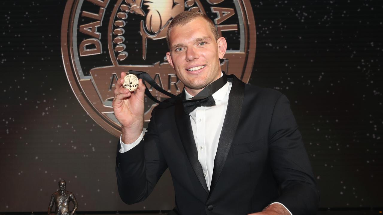 Tom Trbojevic capped off a stellar 2021 season by winning the Dally M Medal. Picture: Zak Simmonds