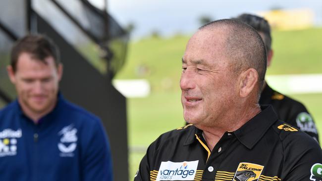 RUGBY LEAGUE: Melbourne Storm launch a new pathways program on the Coast, pictured Sunshine Coast Falcons chairman Ashley Robinson. Picture: Patrick Woods.