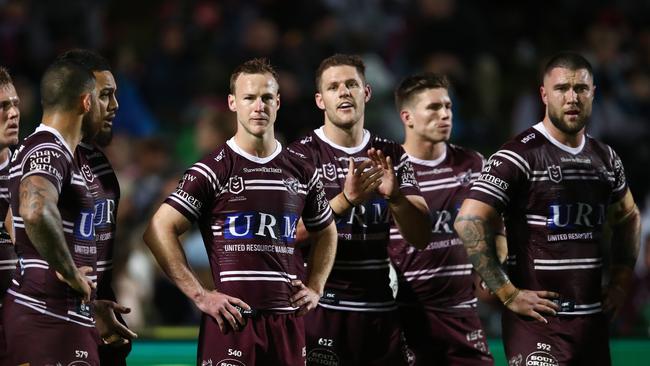 The Manly Sea Eagles could also face the axe in favour of a second Brisbane team. Picture: Brendon Thorne