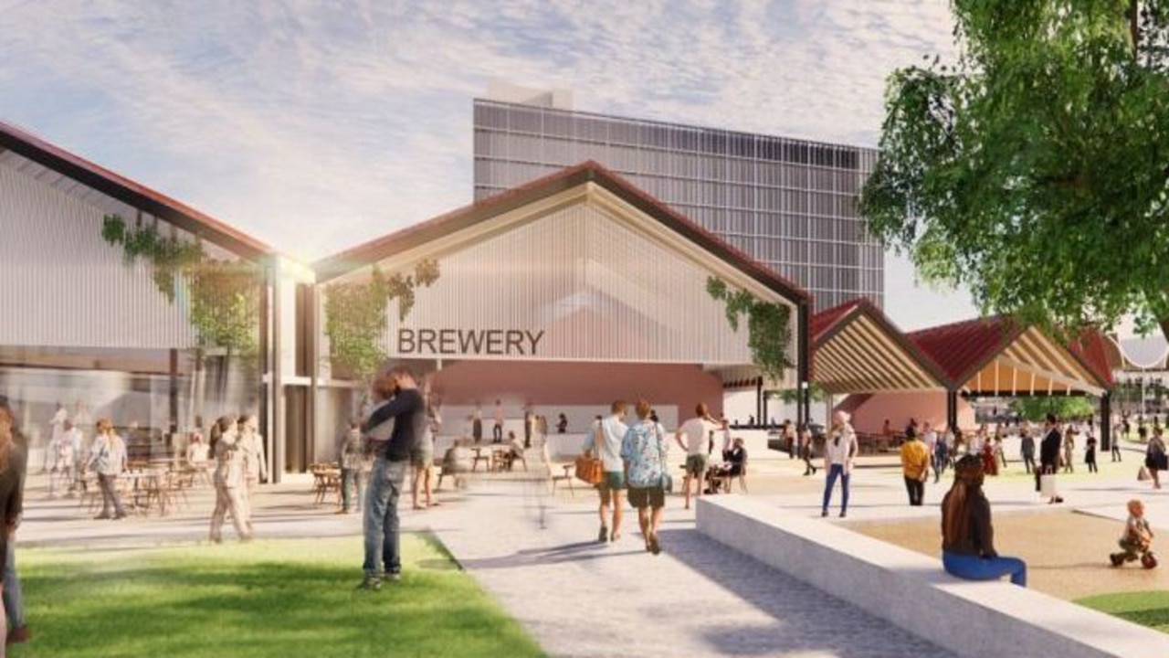 Masterplan developers Springfield City Group is looking to partner with an investor to transform almost 10 acres of land into a hospitality hub near the new Brisbane Lions AFL stadium.