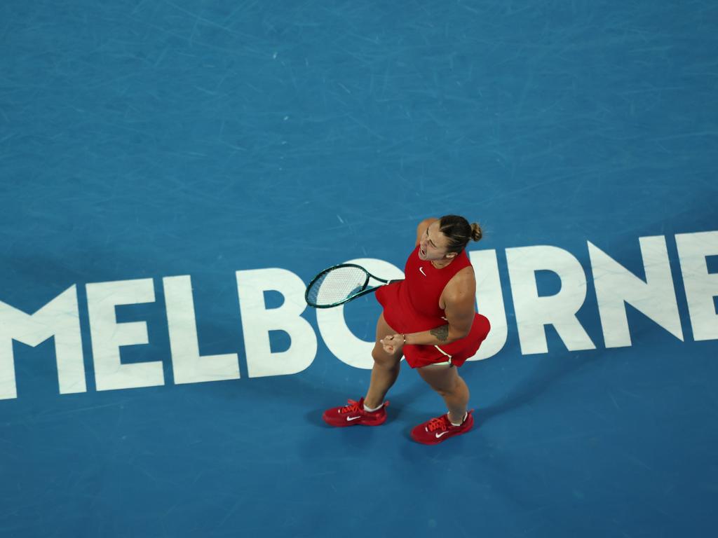 Will Aryna Sabalenka go three in a row? Picture: Phil Walter/Getty Images