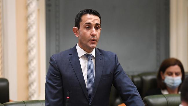 Queensland Leader of the Opposition David Crisafulli. Picture: NCA NewsWire / Dan Peled