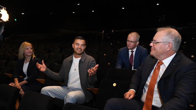 Guy Sebastian has been widely criticised for his appearance at the event, with the funding plan derided as too little too late by many in the arts sector.