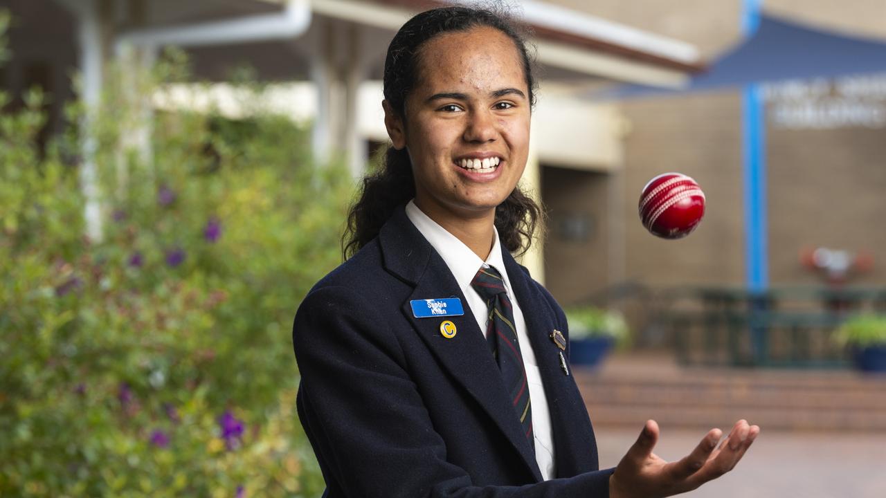 Fairholme College student Sophie Khan for Bright Futures feature, Thursday, September 2, 2021. Picture: Kevin Farmer