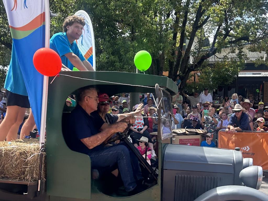 Thousands were in attendance at the Melon Fest parade