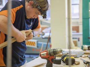 Nick Johnston, WorldSkills Australia skillaroo competing in Abu Dhabi.