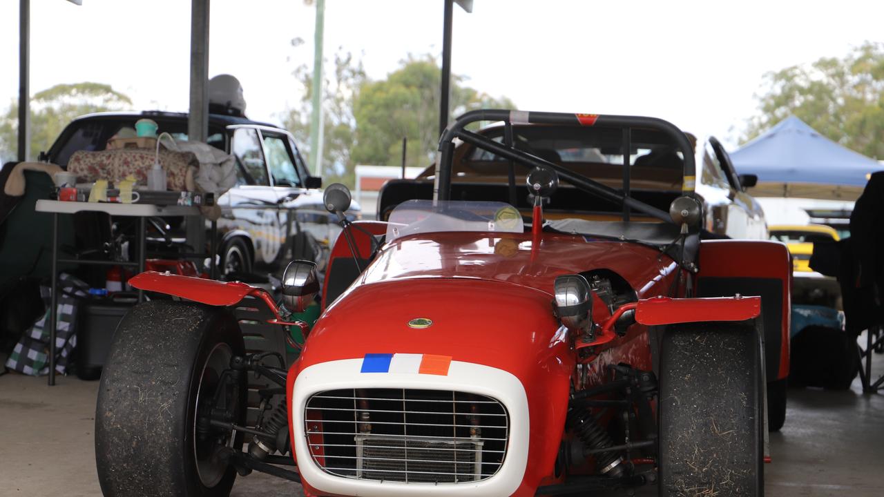 The Historic Car Club Queensland meet at Morgan Park Raceway.