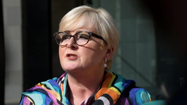 WA Liberal Senator Linda Reynolds is expected to call Scott Morrison as a witness in her defamation case against Brittany Higgins. Centre. Picture: NewsWire / Sharon Smith