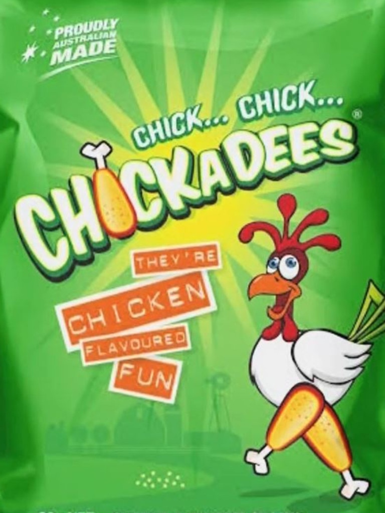 Food blogger Nectorious Papi compared the taste to another nostalgic Aussie snack, Chickadees. Picture: TikTok