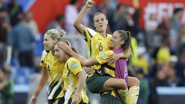 Chloe Logarzo scored a screamer to get Australia back on track.