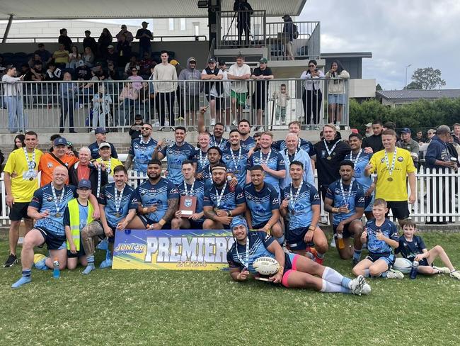 East Hills claimed the Central West Gold premiership. Picture: East Hills Bulldogs Facebook