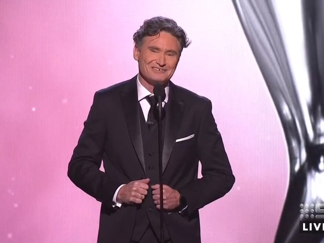 Dave Hughes' 2018 Logies speech hit an awkward note.