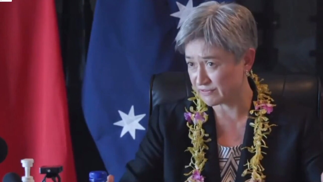 Penny Wong leads Pacific push in Samoa