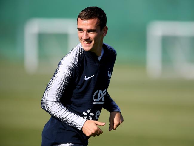 We now know Antoine Griezmann is staying at Atletico Madrid. Pic: Getty