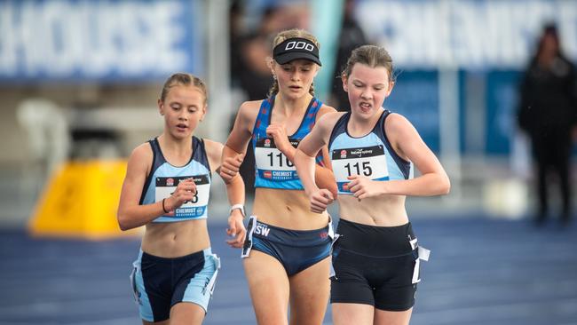 Maisie Mitchell, Jessica Loring and Matilda Webb.