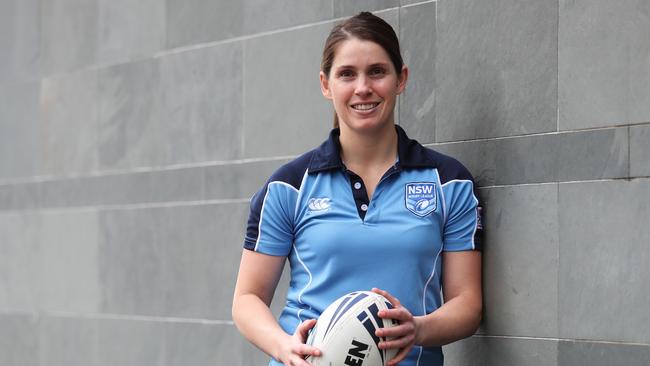 Kasey Badger cpould be the NRL’s next female referee. Photo: Brett Costello