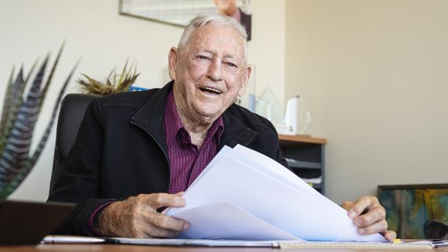 Developer and philanthropist Clive Berghofer in his Clive Berghofer Group office in Wilsonton Shopping Centre, Thursday, May 4, 2023. Picture: Kevin Farmer