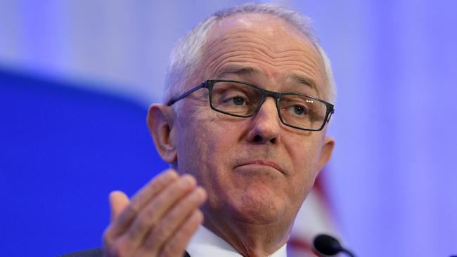 Malcolm Turnbull has told colleagues he is holding to the government’s official policy, declared by Tony Abbott in August 2015, to let Australians vote on the question at a plebiscite. Picture: AAP