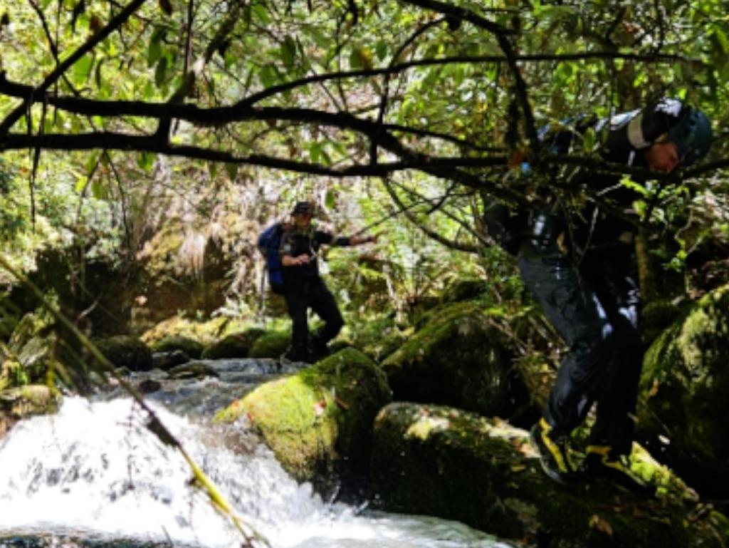 Rescue crews were covering about 12km per day in the search area. Picture: NSW Police