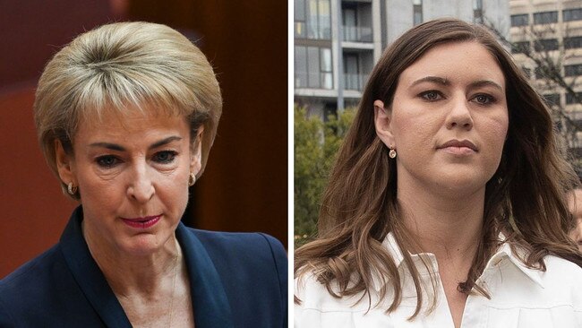 Senator Michaelia Cash has appeared as a witness in the trial for the man accused of raping Brittany Higgins.