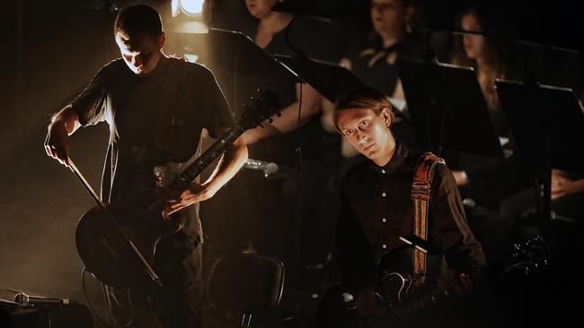 Jonsi and Alex Somers perform the album Riceboy Sleeps. Picture: Prudence Upton