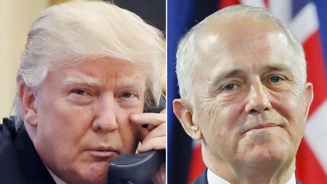 The conversation transcript shows the Australian-American relationship is extraordinarily strong and enduring. Picture: AP/Alex Brandon, Pablo Martinez Monsivais