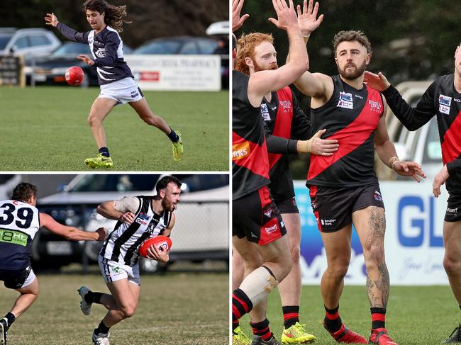 Riddell District Football League run home.