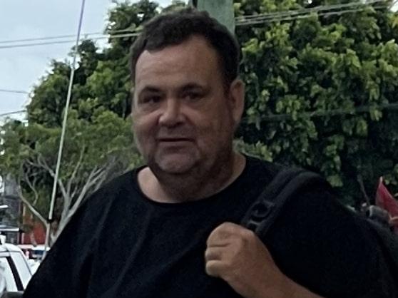 Allan Ray Craig appeared in Mackay District Court on Monday for allegedly throwing petrol on a mental health centre. Photo: Zoe Devenport