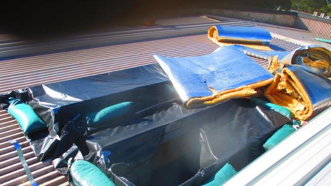 A photo taken at the scene by SafeWork NSW.