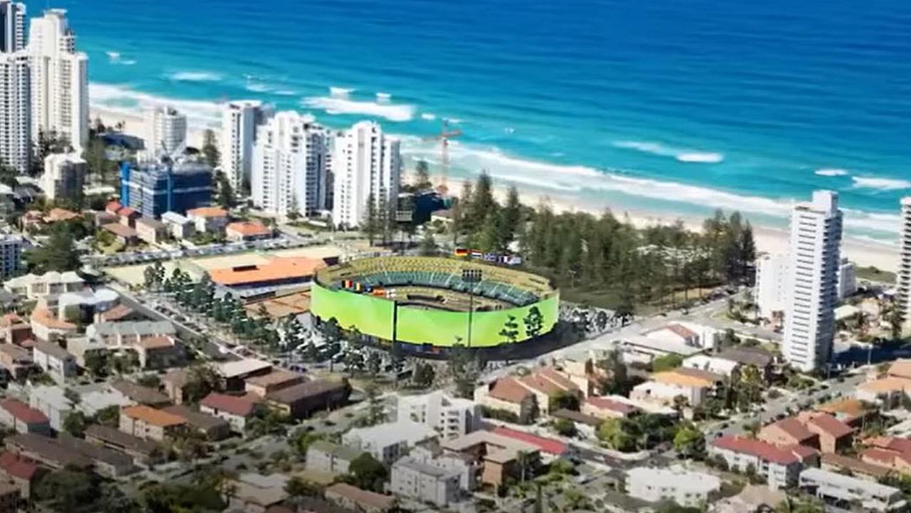 The Broadbeach Park Stadium will host the 2032 volleyball competition.