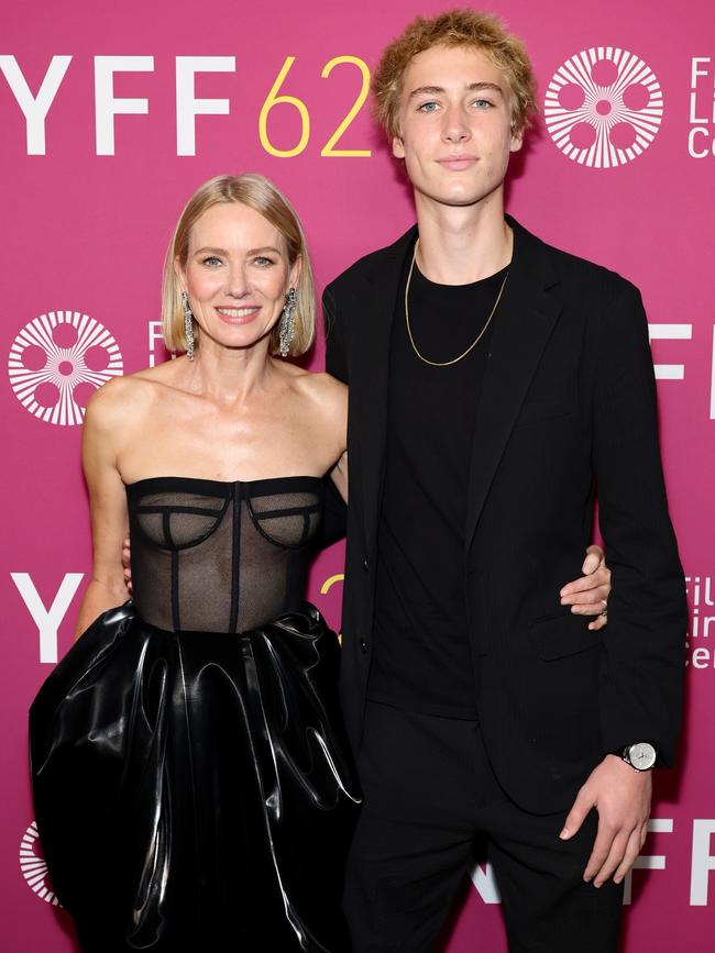 She also shares son Sasha, 17, with the actor. Picture: Arturo Holmes/Getty Images for FLC