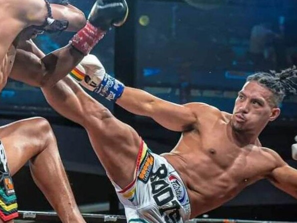 Mark Standing (right) from Casino will feature in the main event at the Ballina Fight Night - a Muay Thai promotion - at the Lennox Head Cultural Centre on October 21, 2023.