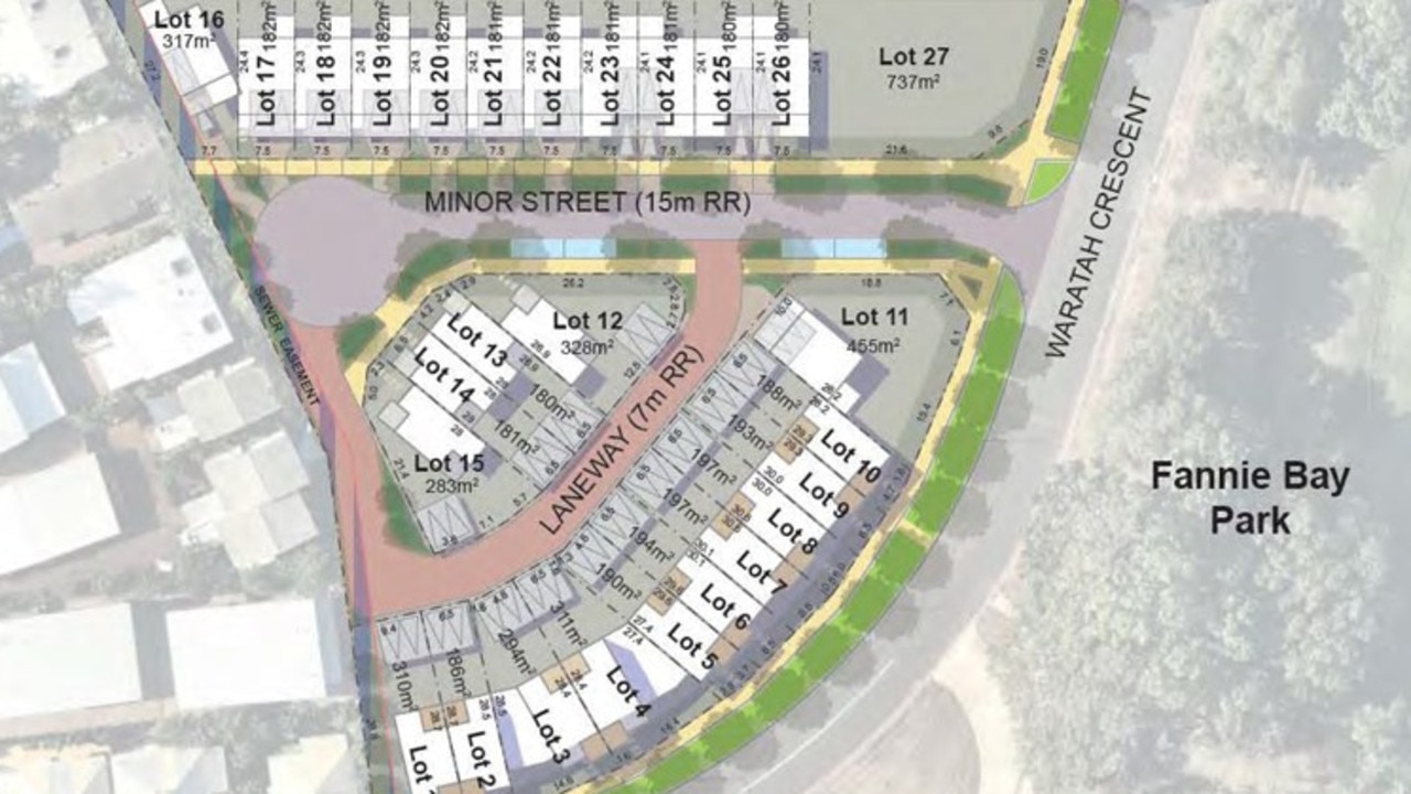 Proposed Fannie Bay development plans. Picture: Land Development Corporation