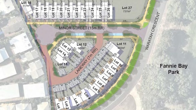 Proposed Fannie Bay development plans. Picture: Land Development Corporation