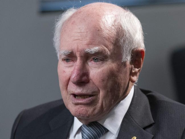 **STRICT EMBARGO UNTIL 1ST JAN 2025 **CANBERRA, AUSTRALIA - NewsWire Photos - December 3, 2024: Former Prime Minister of Australia, John Howard during an interview at the National Archives of Australia in Canberra. Picture: NewsWire / Martin Ollman