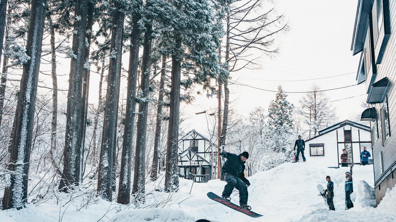 Outside Mountain Hut in Myoko. Picture: Supplied