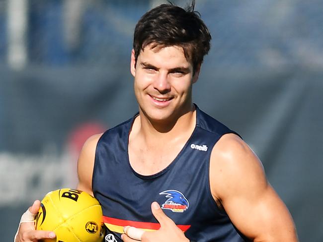 Darcy Fogarty has been unable to crack into the Crows’ side so far this season. Picture: Mark Brake/Getty Images