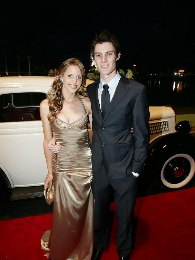 Hillcrest Christian College formal held at Sea World. Paige Thorley and Brendan Findlay.