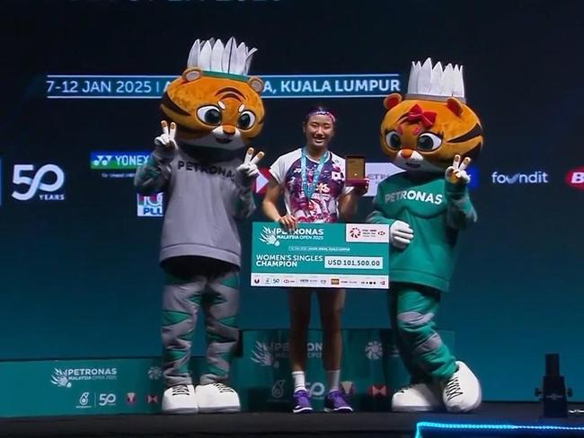 An Se-young beats Wang Zhiyi to defend her Malaysia Open title